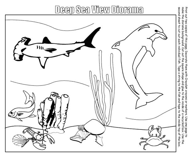 Dibujo para colorear: Animales marinos (Animales) #22086 - Dibujos para Colorear e Imprimir Gratis