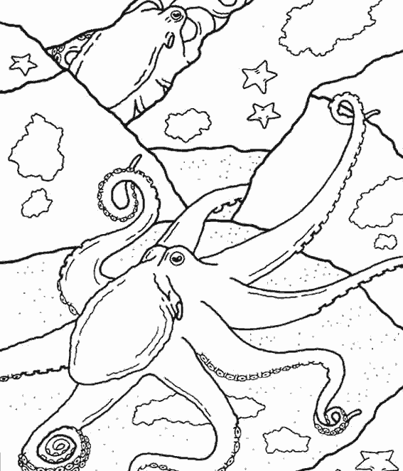Dibujo para colorear: Animales marinos (Animales) #22105 - Dibujos para colorear