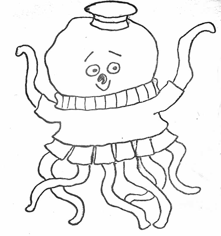 Dibujo para colorear: Animales marinos (Animales) #22172 - Dibujos para Colorear e Imprimir Gratis