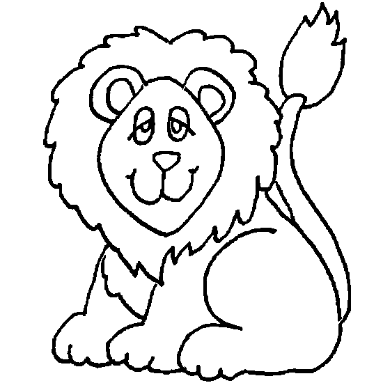 Dibujo para colorear: Animales salvajes / de la selva (Animales) #21169 - Dibujos para colorear