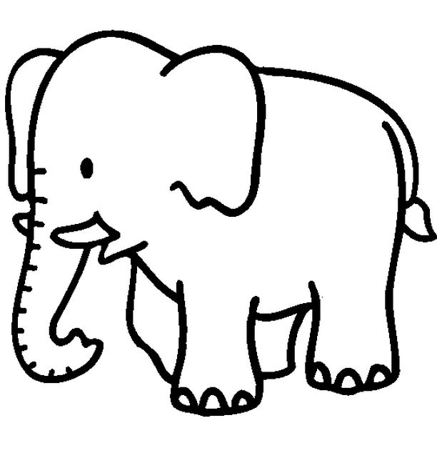 Dibujo para colorear: Animales salvajes / de la selva (Animales) #21198 - Dibujos para colorear