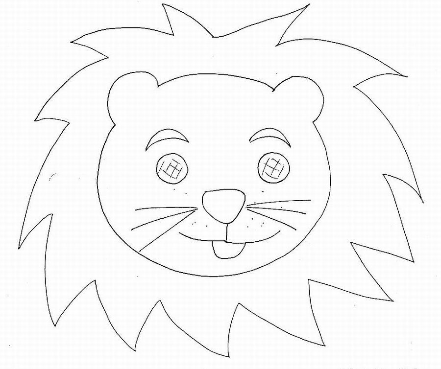 Dibujo para colorear: Animales salvajes / de la selva (Animales) #21228 - Dibujos para Colorear e Imprimir Gratis