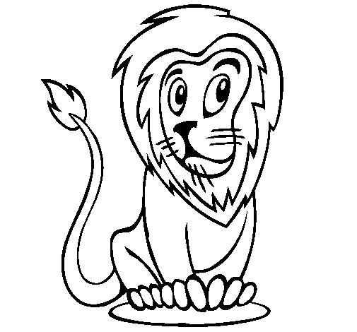 Dibujo para colorear: Animales salvajes / de la selva (Animales) #21326 - Dibujos para colorear