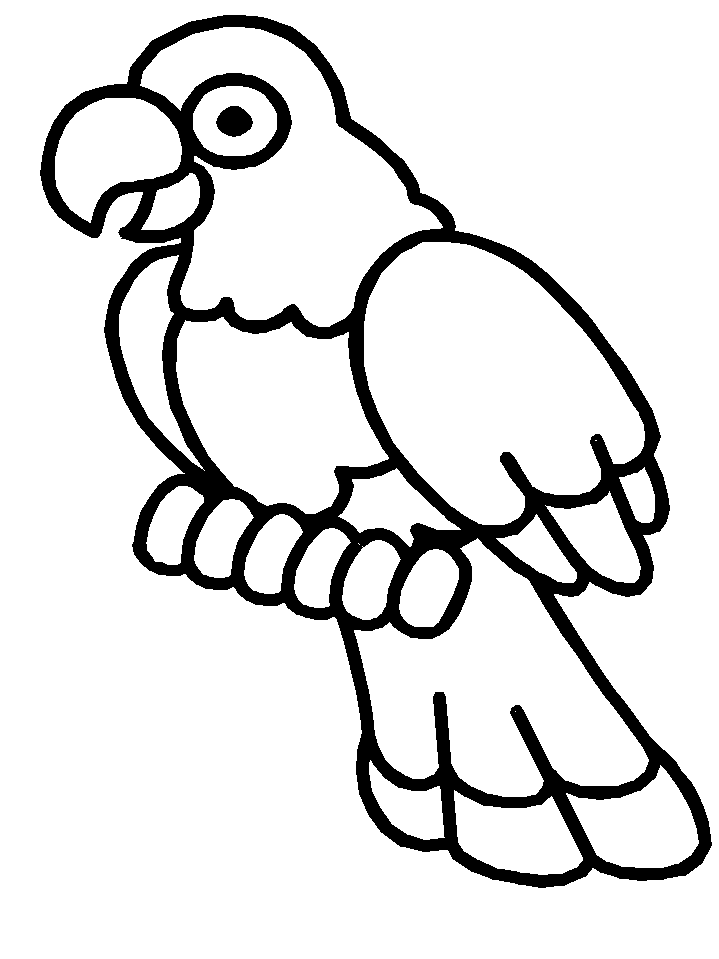 Dibujo para colorear: Aves (Animales) #11975 - Dibujos para colorear