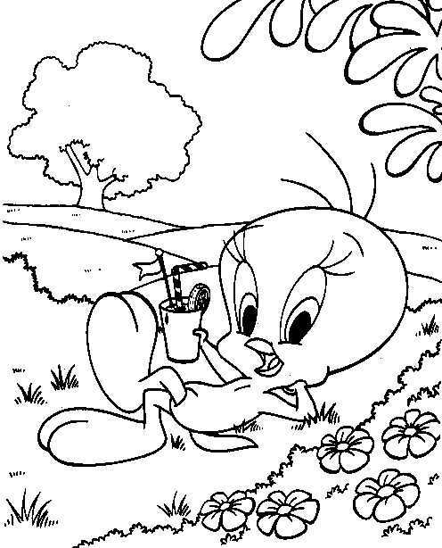 Dibujo para colorear: Aves (Animales) #12095 - Dibujos para colorear