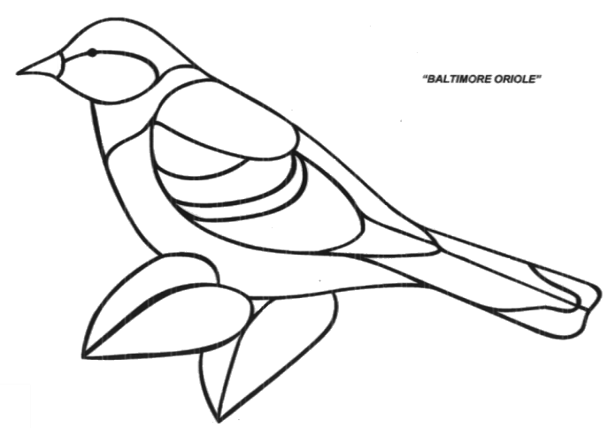 Dibujo para colorear: Aves (Animales) #12138 - Dibujos para colorear