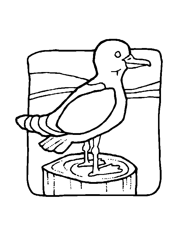 Dibujo para colorear: Aves (Animales) #12146 - Dibujos para colorear