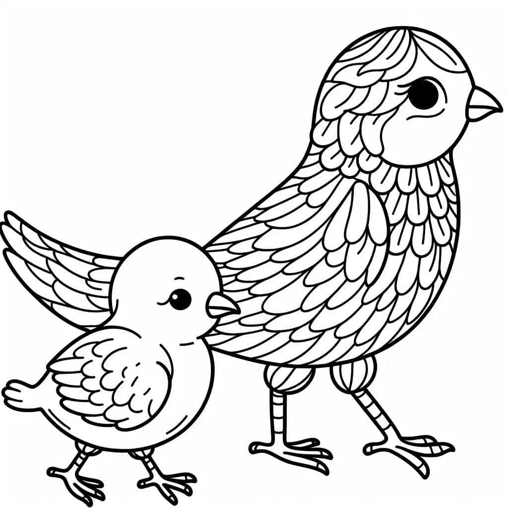 Dibujo gratuito Aves #215833 de la coleccion Animales para imprimir