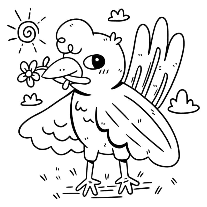 Dibujo gratuito Aves #215834 de la coleccion Animales para imprimir