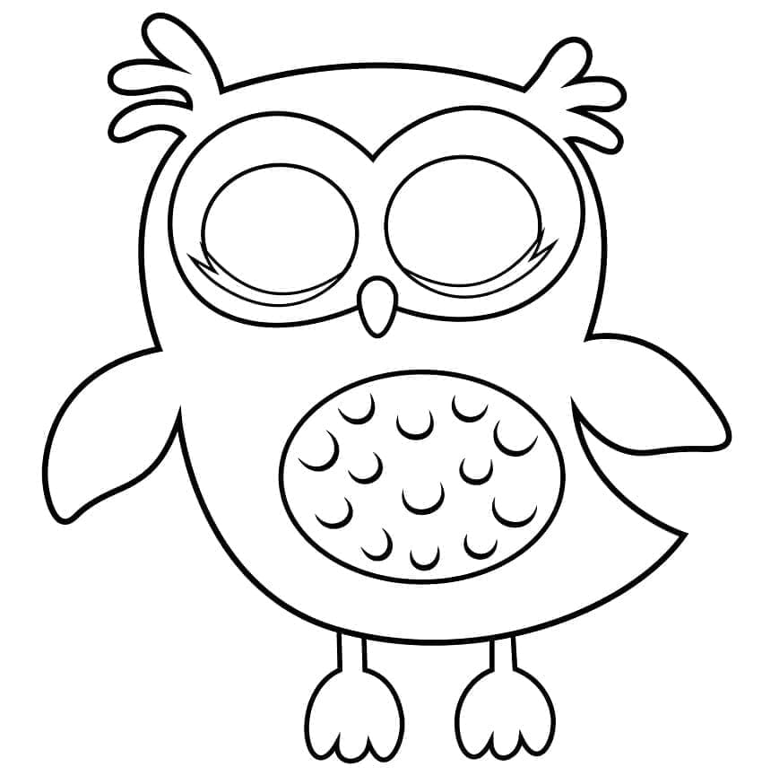 Dibujo gratuito Búho #178802 de la coleccion Animales para imprimir