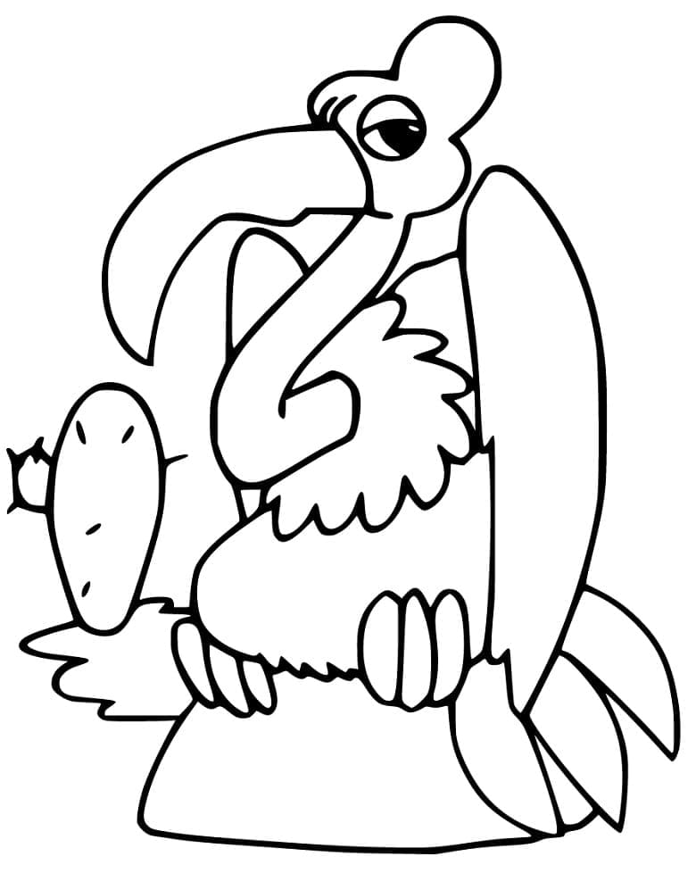 Dibujo gratuito Buitre #205323 de la coleccion Animales para imprimir