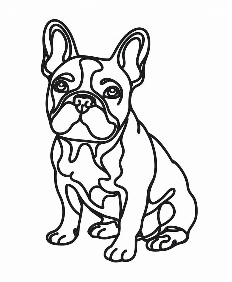 Dibujo gratuito Bulldog Francés #221194 de la coleccion Animales para imprimir Dibujo gratuito Bulldog Francés #221194 de la coleccion Animales para imprimir