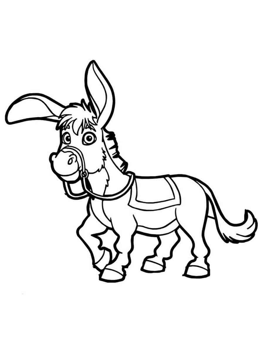 Dibujo gratuito Burro #197833 de la coleccion Animales para imprimir