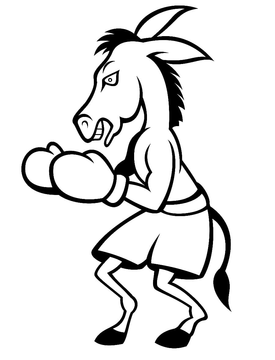 Dibujo gratuito Burro #197875 de la coleccion Animales para imprimir