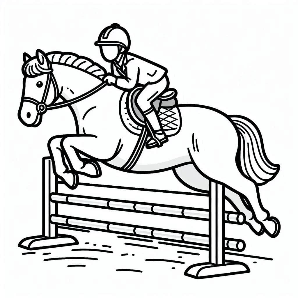 Dibujo gratuito Caballo #216525 de la coleccion Animales para imprimir
