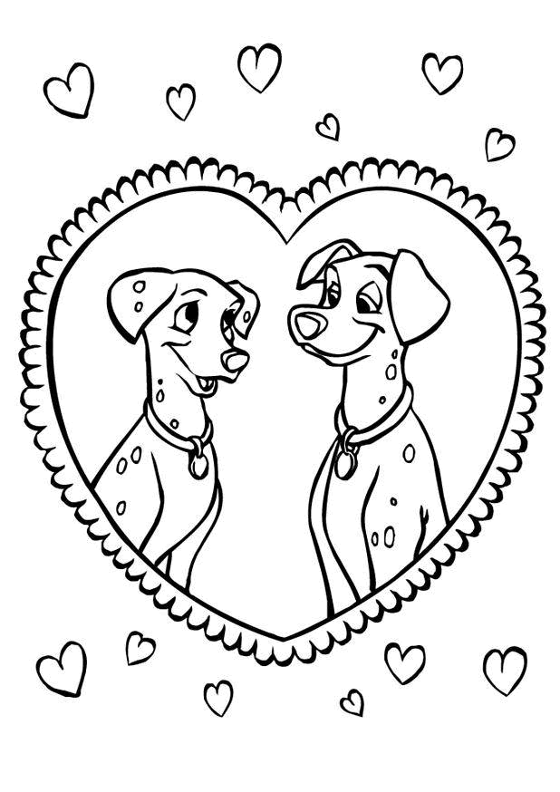 Dibujo para colorear: Cachorro (Animales) #2910 - Dibujos para Colorear e Imprimir Gratis