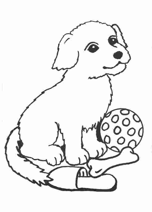 Dibujo para colorear: Cachorro (Animales) #2913 - Dibujos para colorear