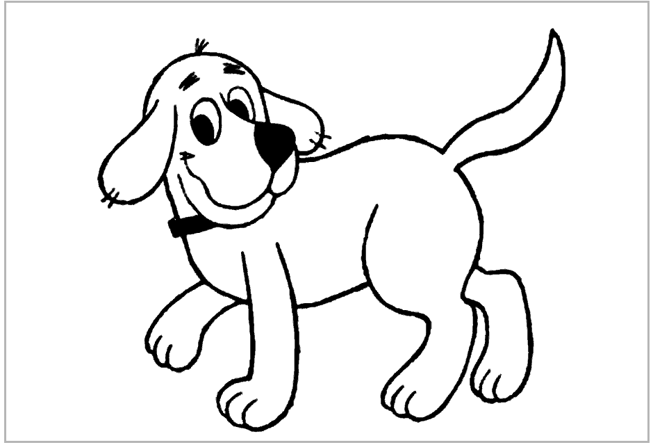 Dibujo para colorear: Cachorro (Animales) #2929 - Dibujos para Colorear e Imprimir Gratis