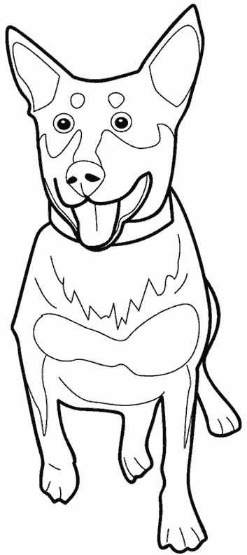 Dibujo para colorear: Cachorro (Animales) #2974 - Dibujos para Colorear e Imprimir Gratis