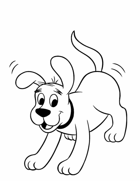 Dibujo para colorear: Cachorro (Animales) #2975 - Dibujos para colorear