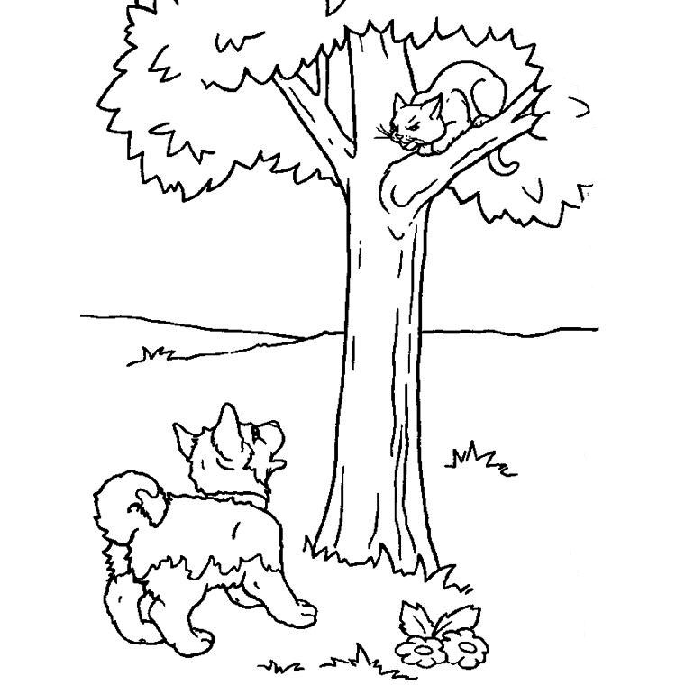 Dibujo para colorear: Cachorro (Animales) #2980 - Dibujos para Colorear e Imprimir Gratis