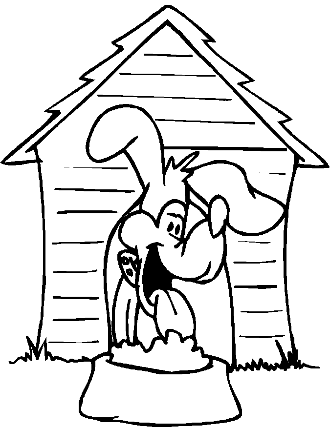 Dibujo para colorear: Cachorro (Animales) #2982 - Dibujos para Colorear e Imprimir Gratis