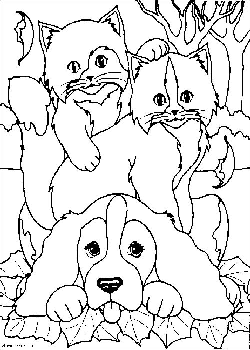 Dibujo para colorear: Cachorro (Animales) #2983 - Dibujos para Colorear e Imprimir Gratis
