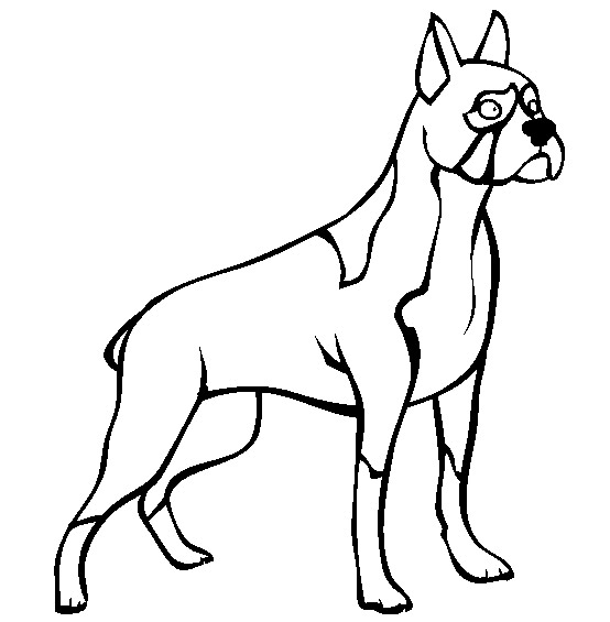Dibujo para colorear: Cachorro (Animales) #2996 - Dibujos para Colorear e Imprimir Gratis