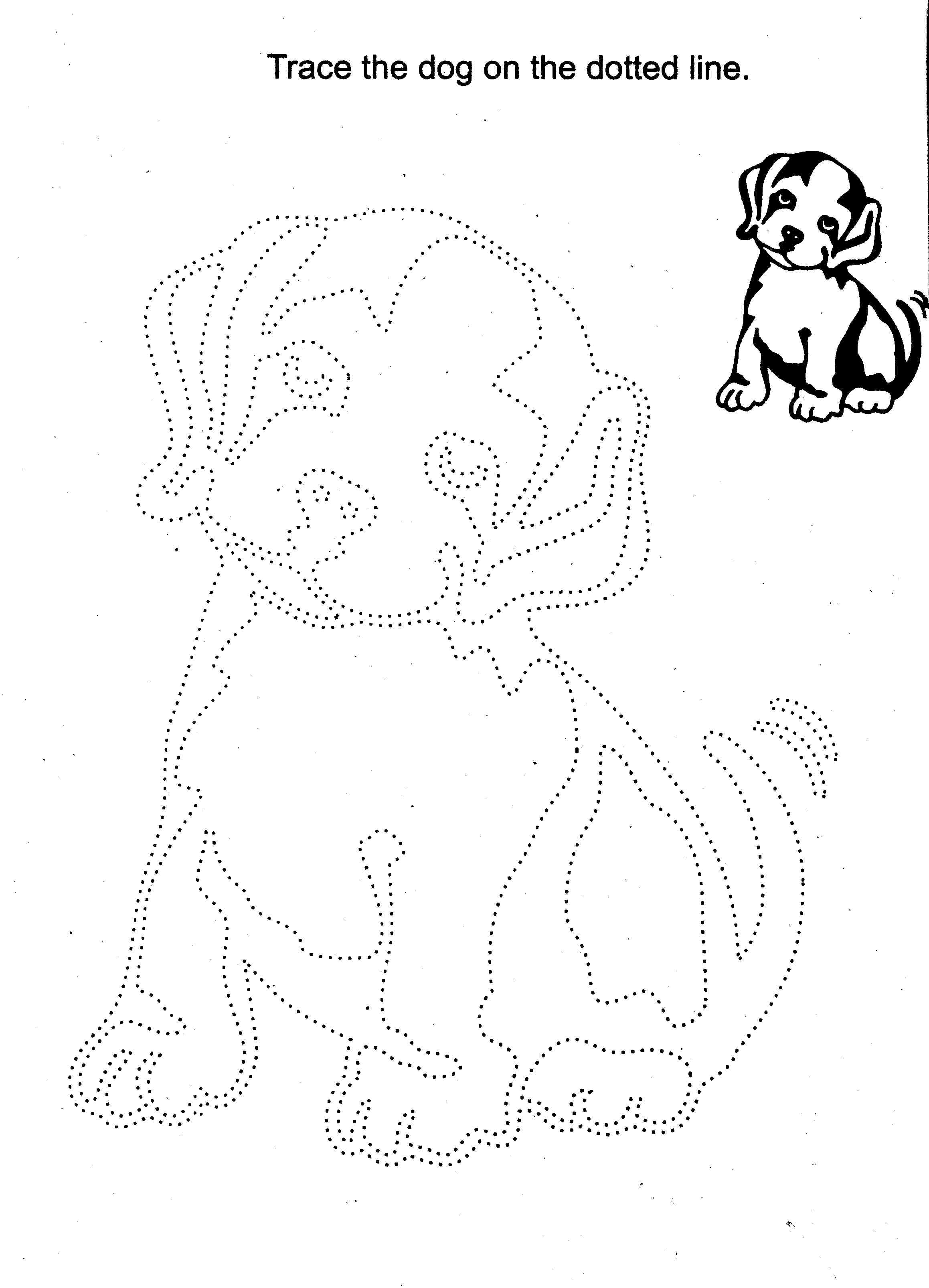 Dibujo para colorear: Cachorro (Animales) #3058 - Dibujos para Colorear e Imprimir Gratis