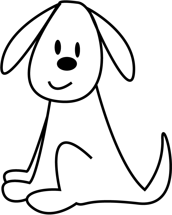 Dibujo para colorear: Cachorro (Animales) #3085 - Dibujos para Colorear e Imprimir Gratis