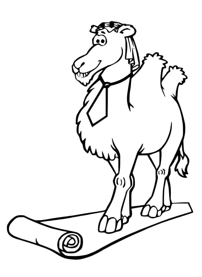Dibujo gratuito Camello #205456 de la coleccion Animales para imprimir