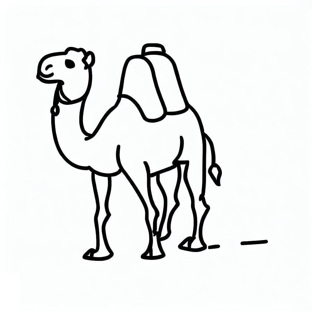 Dibujo gratuito Camello #205504 de la coleccion Animales para imprimir