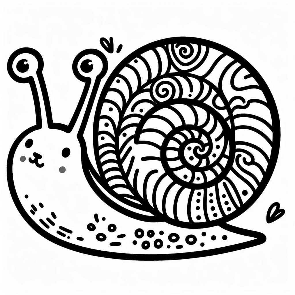 Dibujo gratuito Caracol #217012 de la coleccion Animales para imprimir