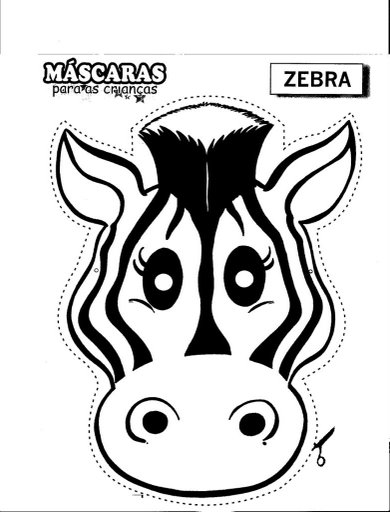 Dibujo para colorear: Cebra (Animales) #13125 - Dibujos para Colorear e Imprimir Gratis