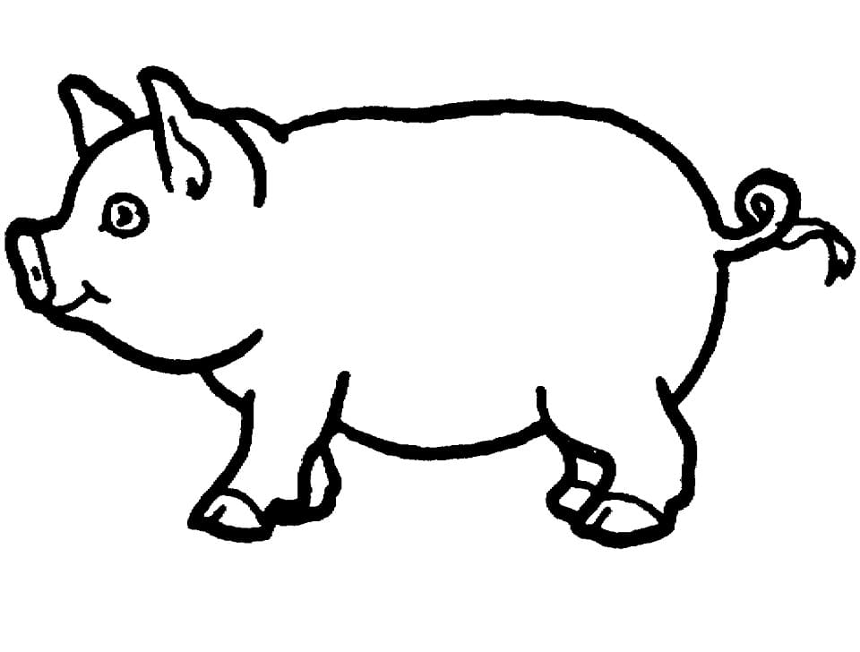 Dibujo gratuito Cerdo #191179 de la coleccion Animales para imprimir Dibujo gratuito Cerdo #191179 de la coleccion Animales para imprimir