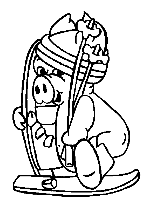 Dibujo para colorear: Cerdo (Animales) #3701 - Dibujos para Colorear e Imprimir Gratis