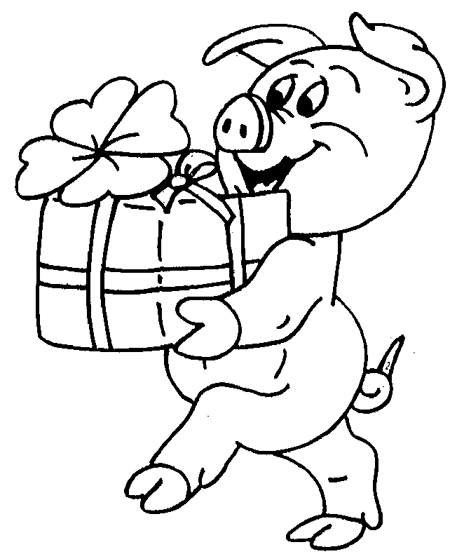 Dibujo para colorear: Cerdo (Animales) #3718 - Dibujos para Colorear e Imprimir Gratis