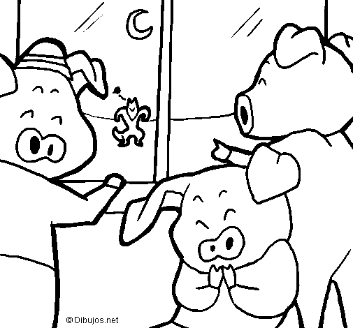 Dibujo para colorear: Cerdo (Animales) #3743 - Dibujos para Colorear e Imprimir Gratis