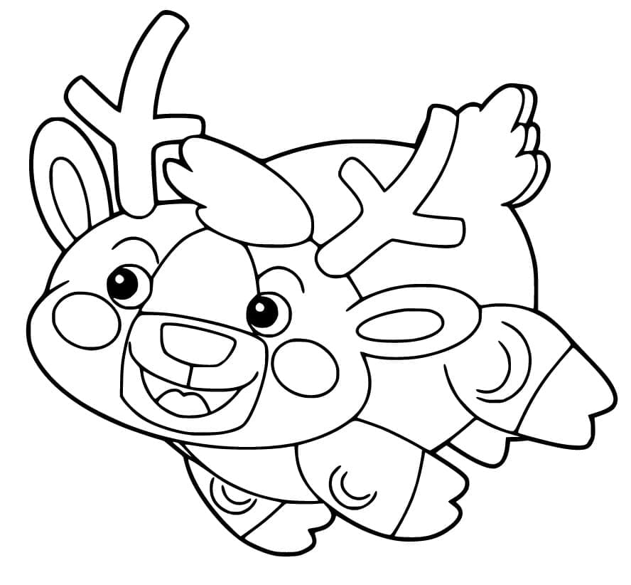 Dibujo gratuito Cervatillo #206067 de la coleccion Animales para imprimir