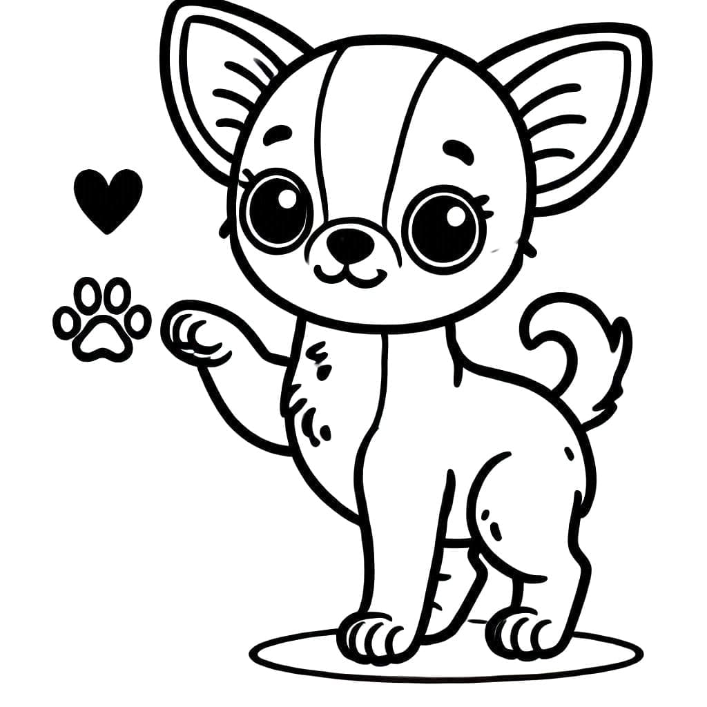 Dibujo gratuito Chihuahua #219785 de la coleccion Animales para imprimir