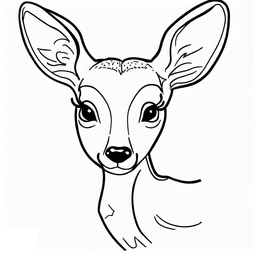 Dibujo gratuito Cierva #191095 de la coleccion Animales para imprimir Dibujo gratuito Cierva #191095 de la coleccion Animales para imprimir