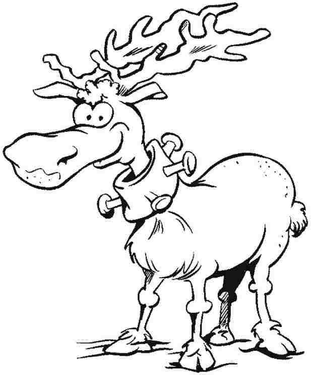 Dibujo gratuito Ciervo #2719 de la coleccion Animales para imprimir