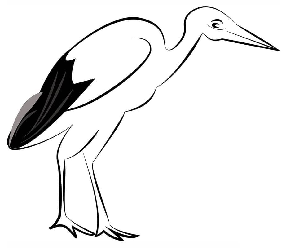 Dibujo gratuito Cigüeña #185232 de la coleccion Animales para imprimir Dibujo gratuito Cigüeña #185232 de la coleccion Animales para imprimir