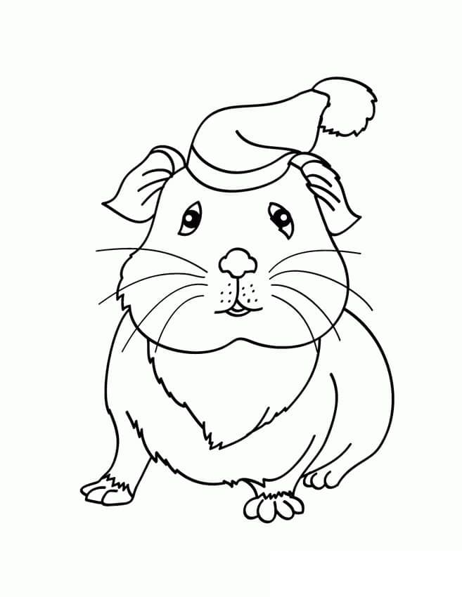 Dibujo para colorear: Cobaya (Animales) #211120 - Dibujos para Colorear e Imprimir Gratis