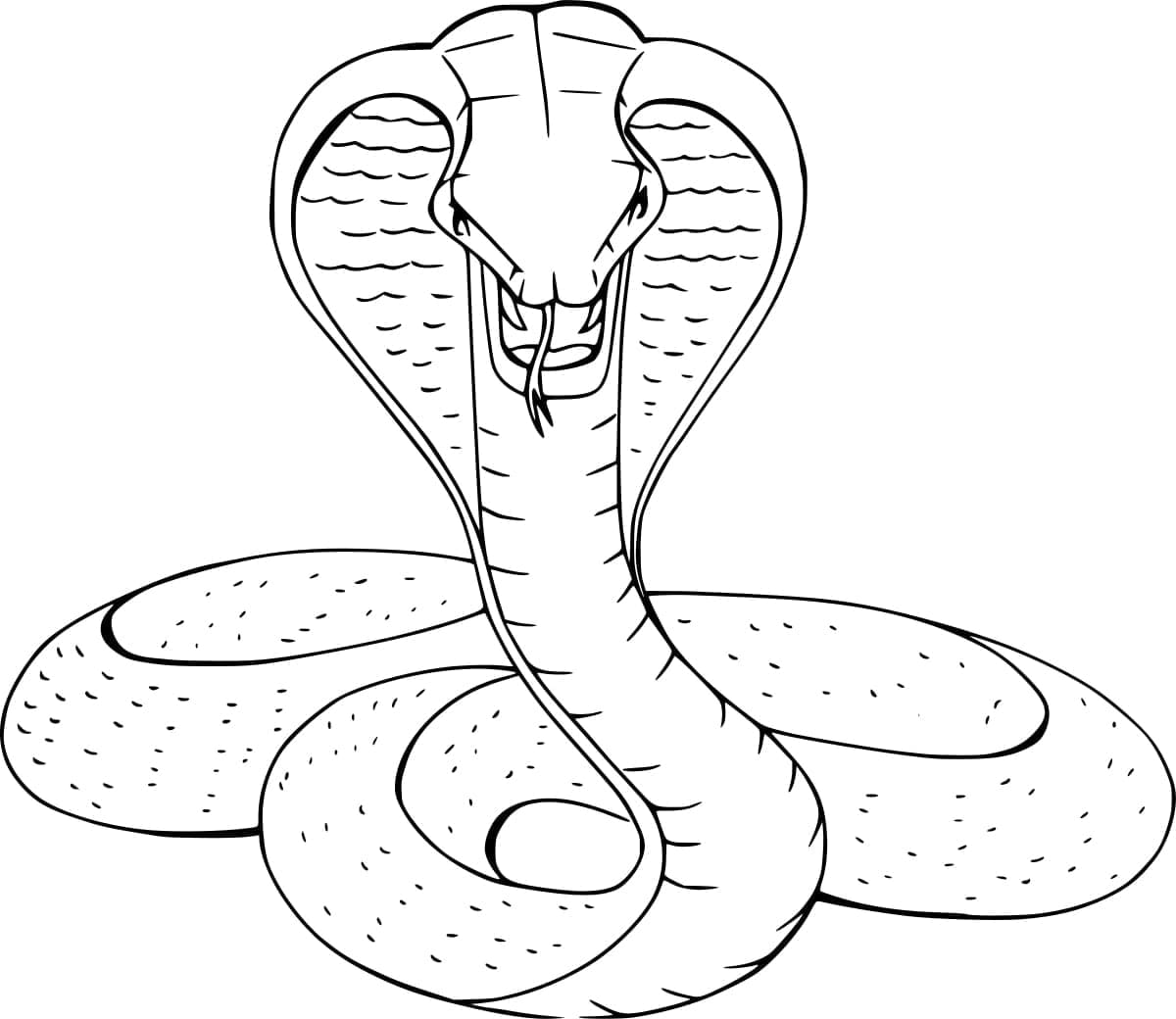 Dibujo gratuito Cobra #212665 de la coleccion Animales para imprimir Dibujo gratuito Cobra #212665 de la coleccion Animales para imprimir