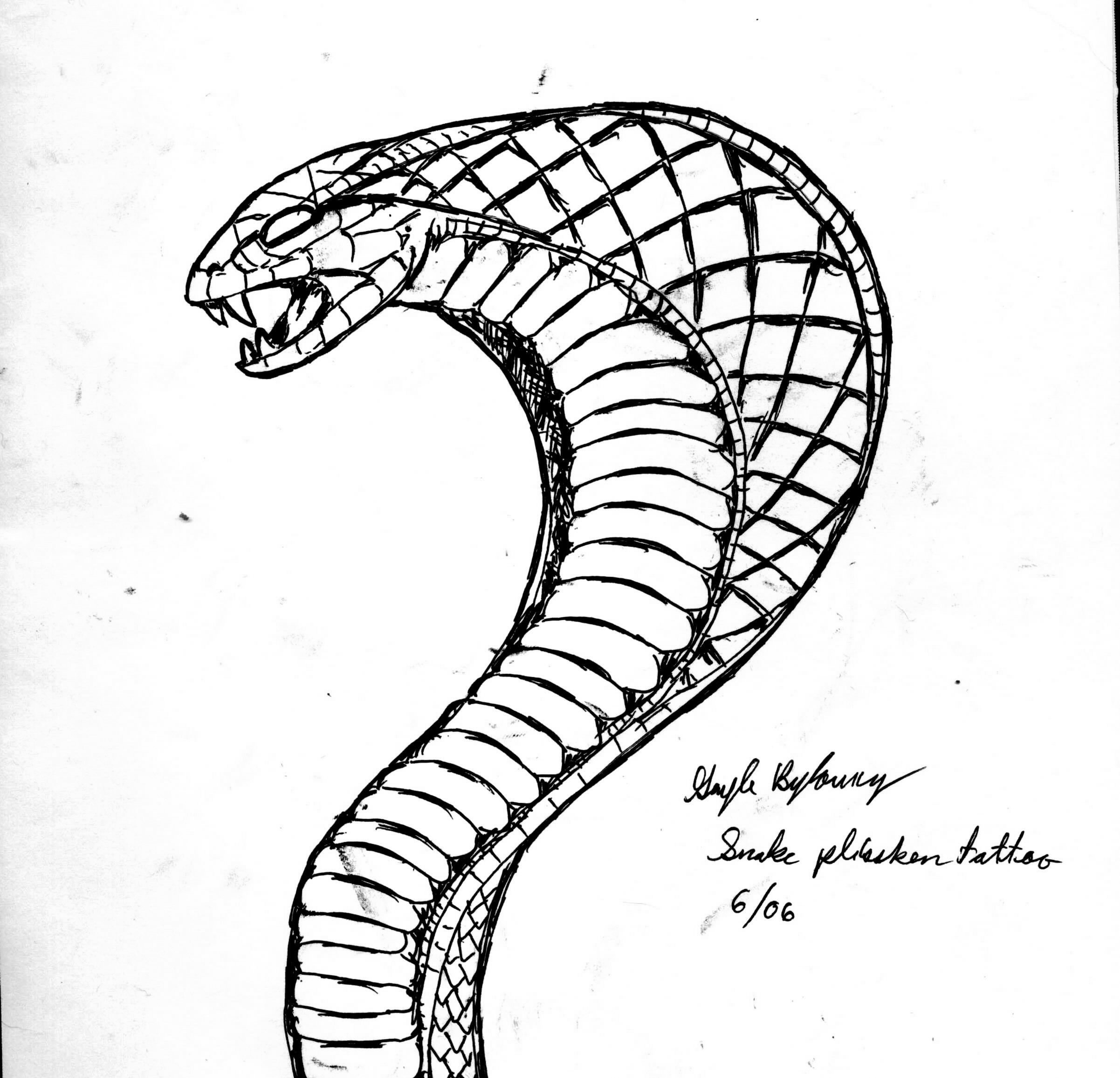 Dibujo para colorear: Cobra (Animales) #3370 - Dibujos para Colorear e Imprimir Gratis