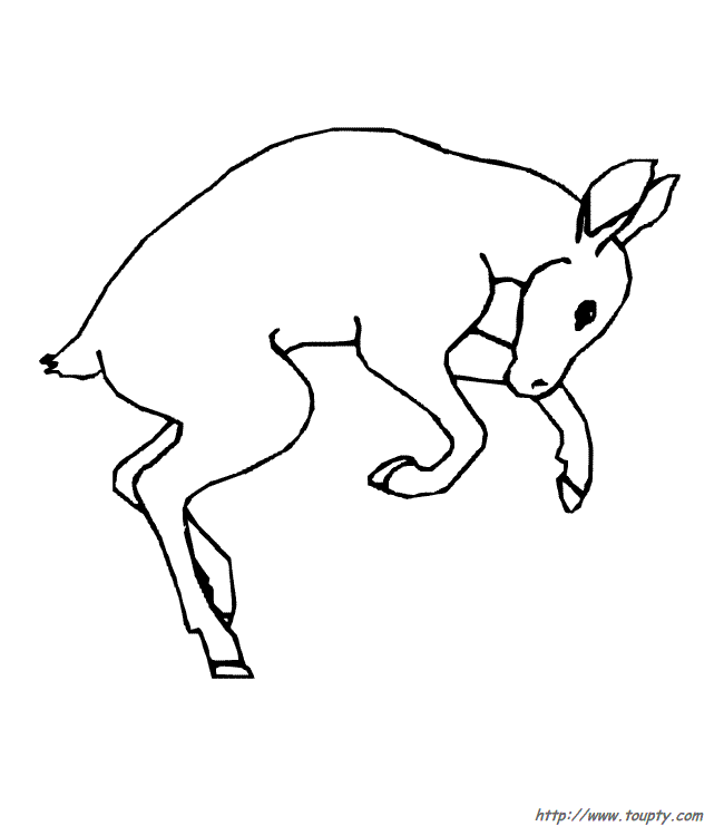 Dibujo para colorear: Coneja (Animales) #1100 - Dibujos para Colorear e Imprimir Gratis