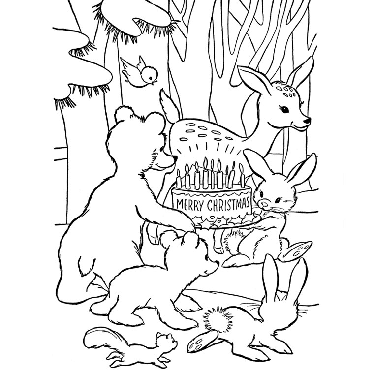 Dibujo para colorear: Coneja (Animales) #1151 - Dibujos para Colorear e Imprimir Gratis