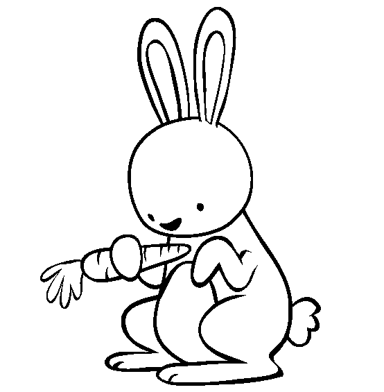 Dibujo para colorear: Conejo (Animales) #9508 - Dibujos para Colorear e Imprimir Gratis