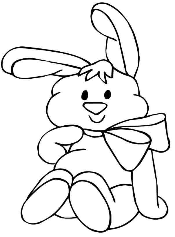 Dibujo para colorear: Conejo (Animales) #9531 - Dibujos para Colorear e Imprimir Gratis